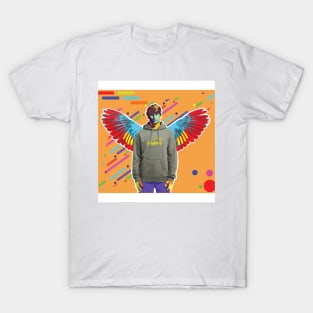 Winged Man - Zine Culture T-Shirt